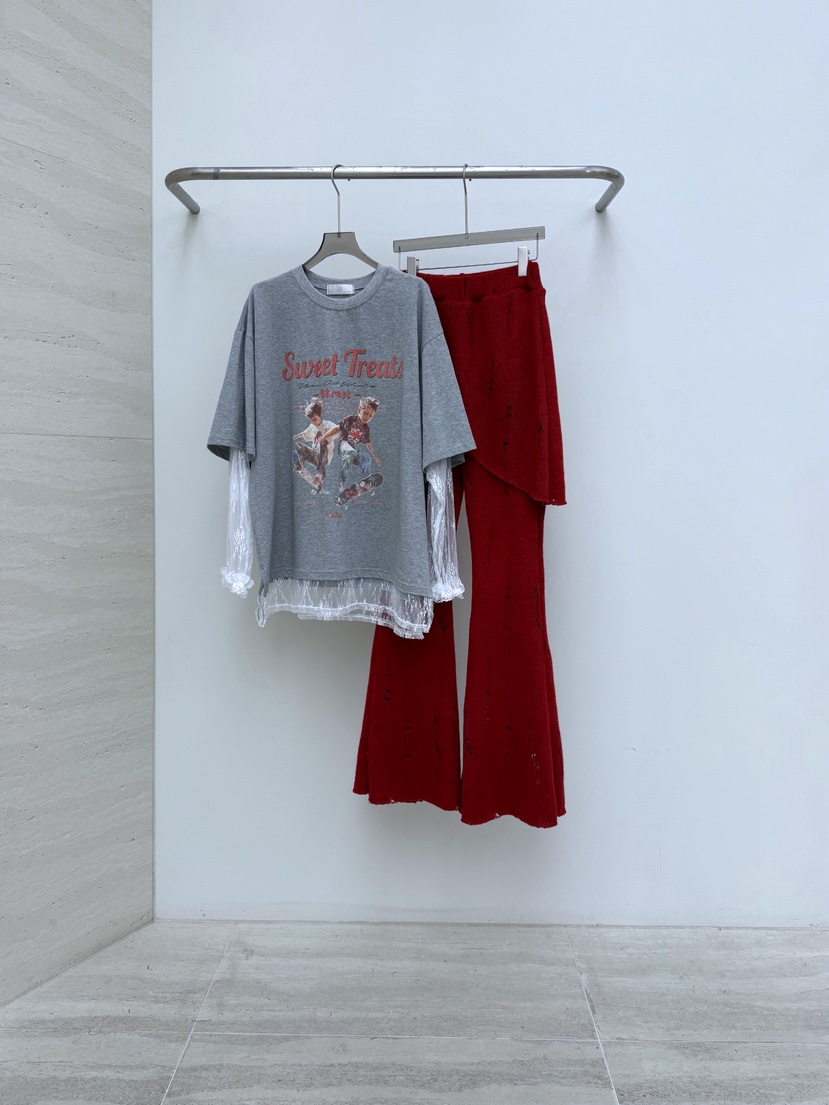 AB東大門代購女裝新品推薦熱賣真品26春夏休閑職業長袖T恤AB長袖T恤