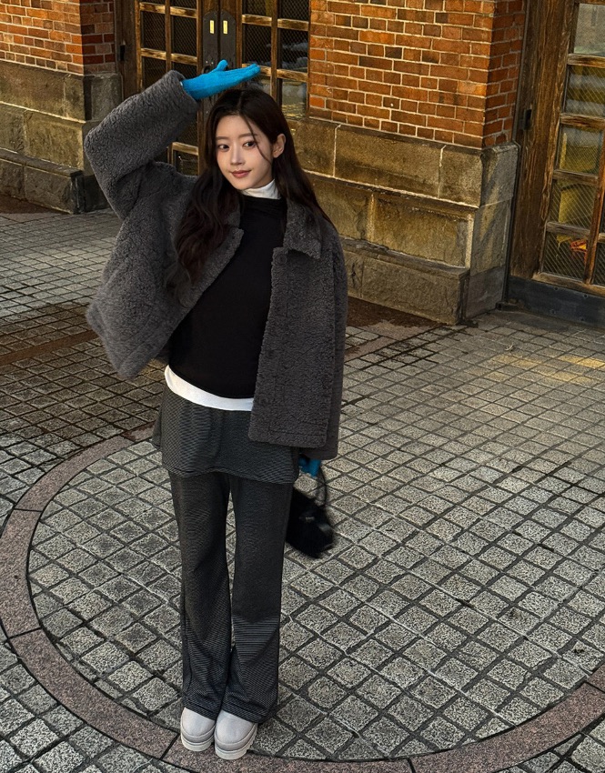 SHOTGUN韓國代購女士新品職業熱賣人氣真品時尚休閑裙褲柔軟SHOTGUN裙褲