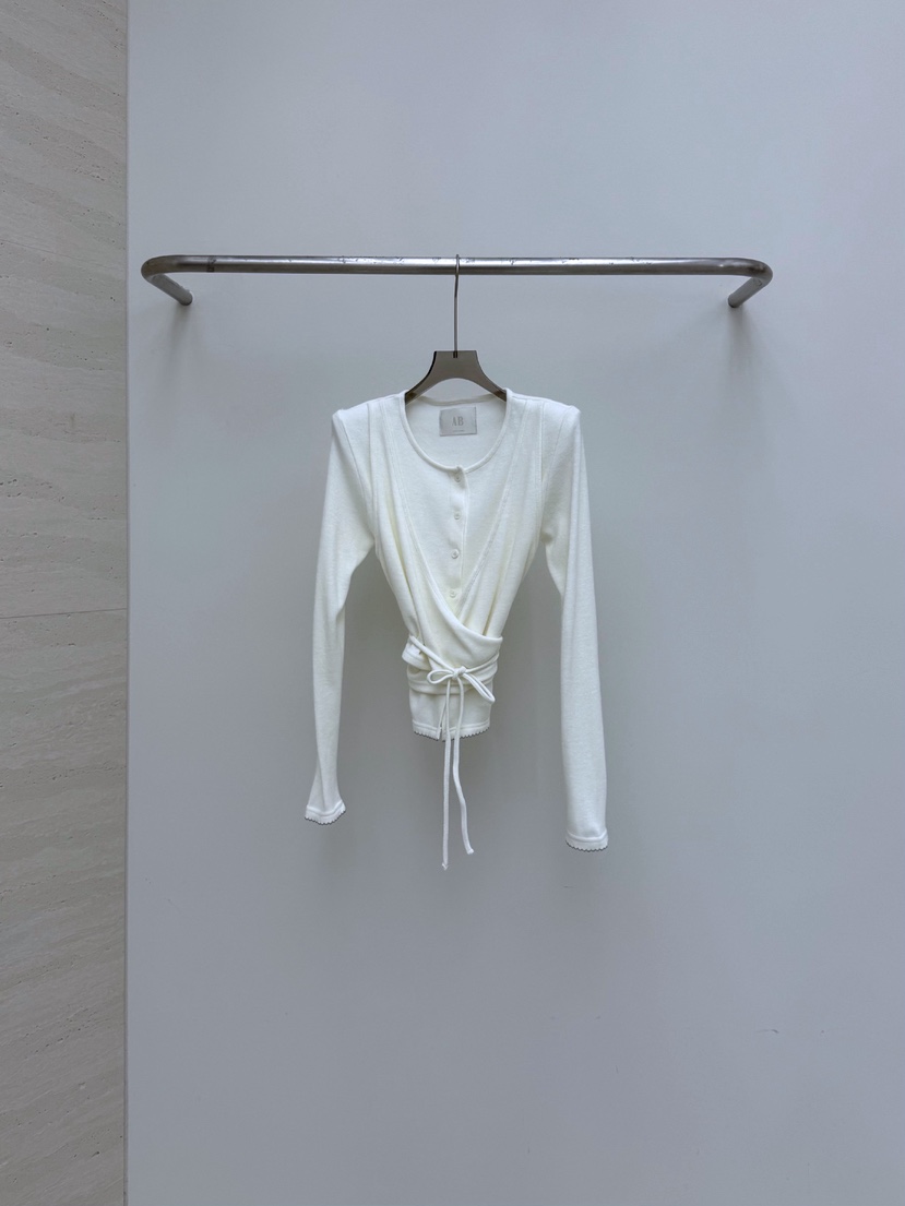 AB韓國直郵女士新款休閑人氣真品推薦時尚熱賣26春夏長袖T恤AB長袖T恤圖色2