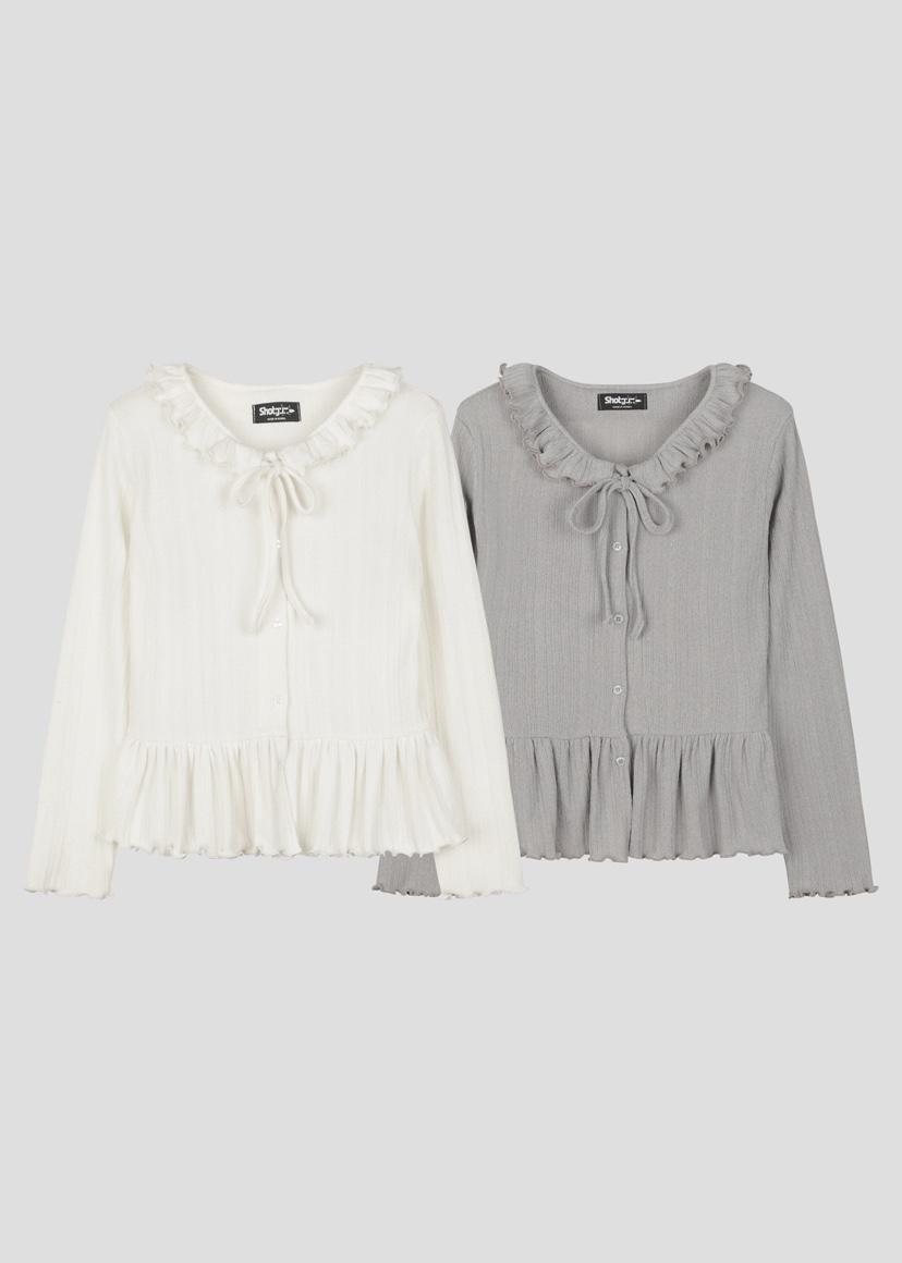 SHOTGUN東大門代購女裝新品真品休閑職業26春夏推薦針織衫SHOTGUN針織衫