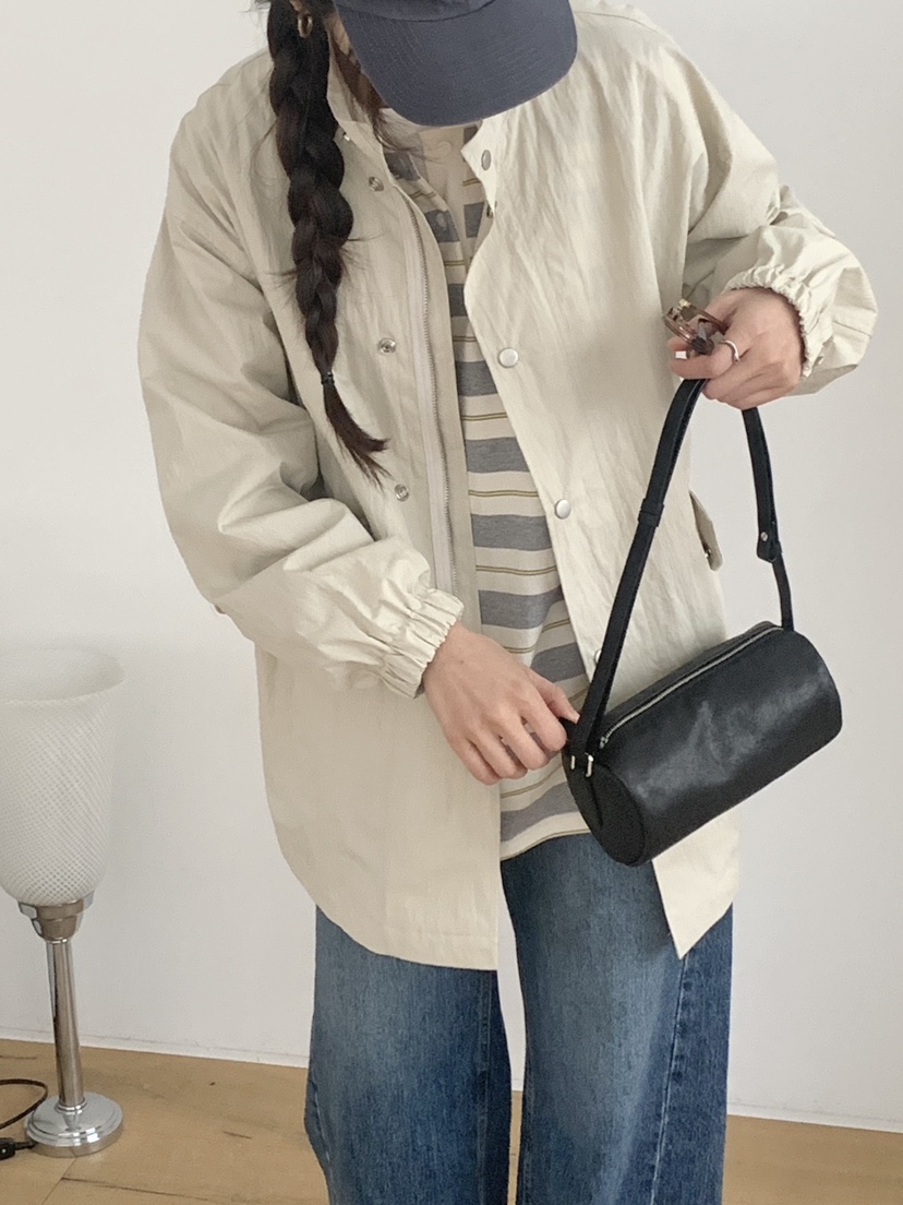 WOOD韓國直郵女裝新款時尚真品熱賣休閑推薦人氣26春夏夾克WOOD夾克