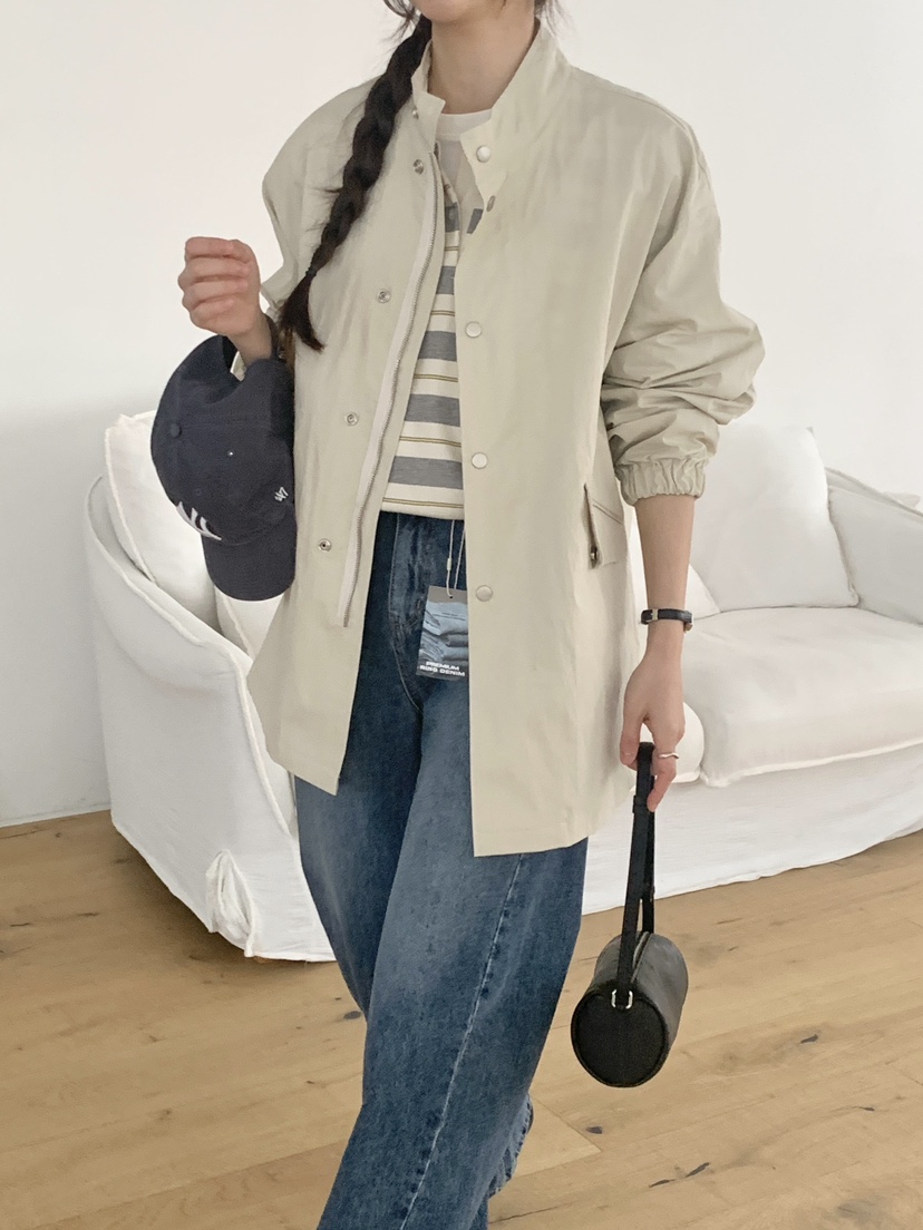 WOOD韓國直郵女裝新款時尚真品熱賣休閑推薦人氣26春夏夾克WOOD夾克