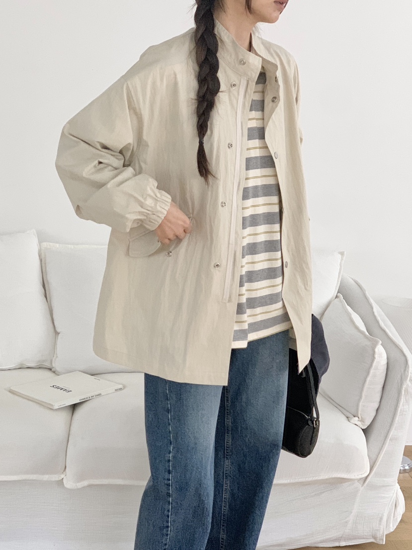 WOOD韓國直郵女裝新款時尚真品熱賣休閑推薦人氣26春夏夾克WOOD夾克