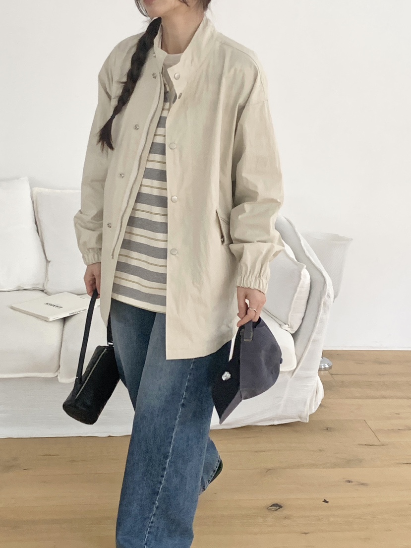 WOOD韓國直郵女裝新款時尚真品熱賣休閑推薦人氣26春夏夾克WOOD夾克