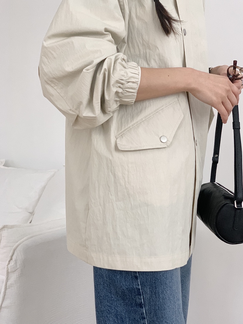 WOOD韓國直郵女裝新款時尚真品熱賣休閑推薦人氣26春夏夾克WOOD夾克