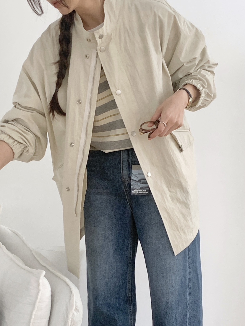 WOOD韓國直郵女裝新款時尚真品熱賣休閑推薦人氣26春夏夾克WOOD夾克