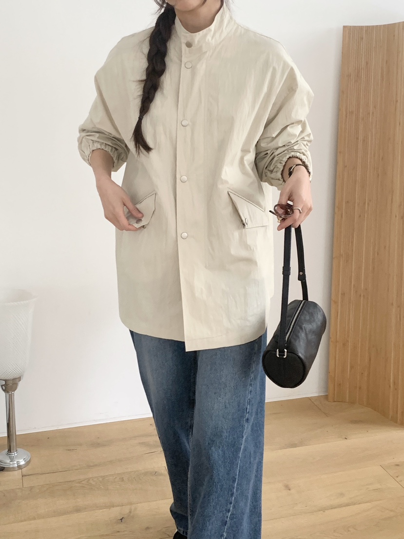 WOOD韓國直郵女裝新款時尚真品熱賣休閑推薦人氣26春夏夾克WOOD夾克