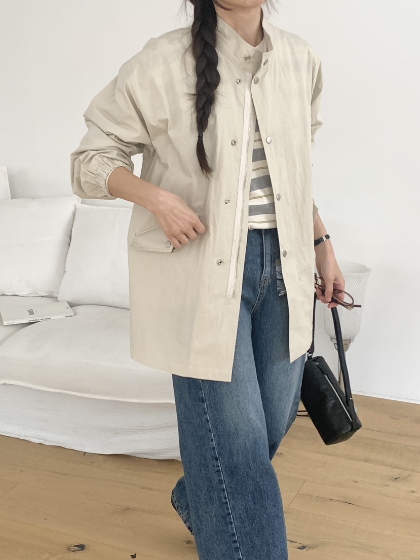 WOOD韓國直郵女裝新款時尚真品熱賣休閑推薦人氣26春夏夾克WOOD夾克