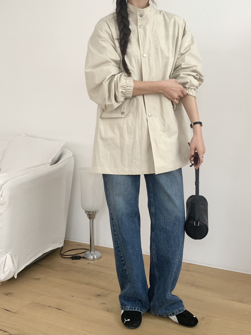 WOOD韓國直郵女裝新款時尚真品熱賣休閑推薦人氣26春夏夾克WOOD夾克