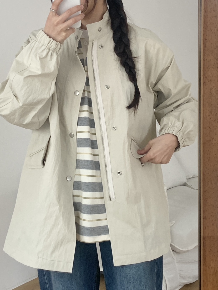 WOOD韓國直郵女裝新款時尚真品熱賣休閑推薦人氣26春夏夾克WOOD夾克圖色1