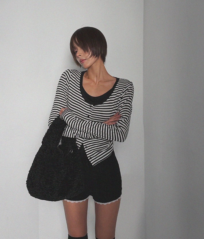 SHOTGUN東大門實拍女士新款時尚人氣推薦熱賣真品長袖T恤SHOTGUN長袖T恤