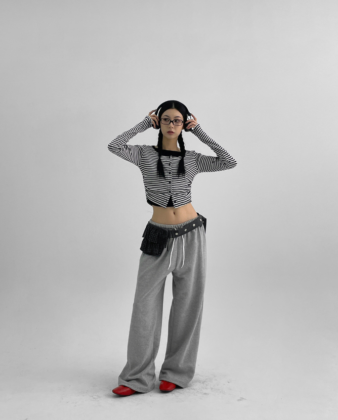 SHOTGUN東大門實拍女士新款時尚人氣推薦熱賣真品長袖T恤SHOTGUN長袖T恤