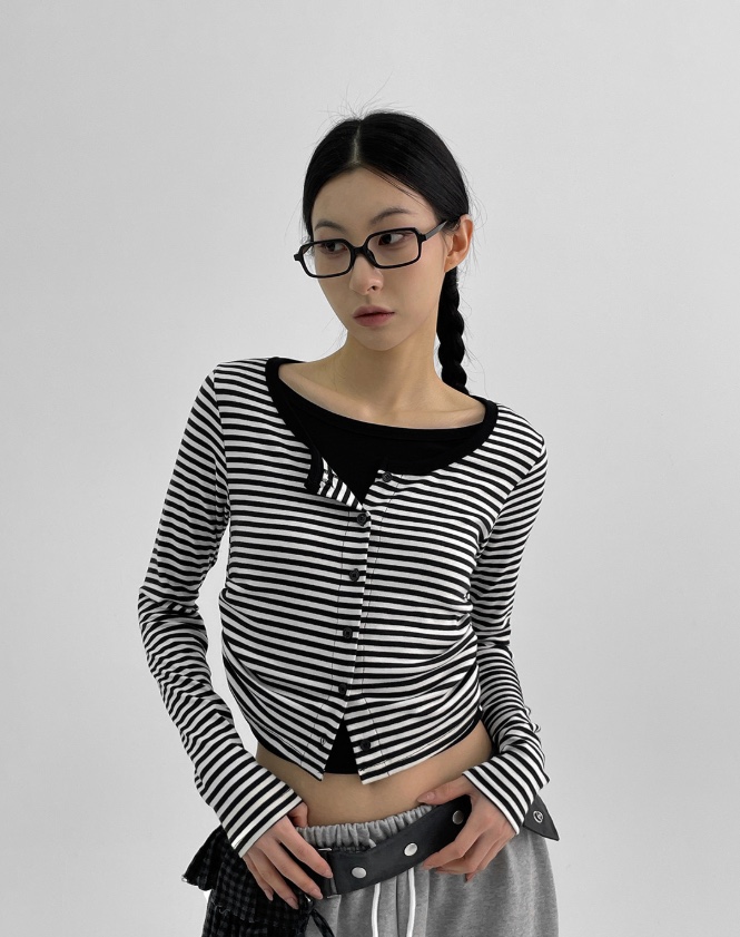 SHOTGUN東大門實拍女士新款時尚人氣推薦熱賣真品長袖T恤SHOTGUN長袖T恤