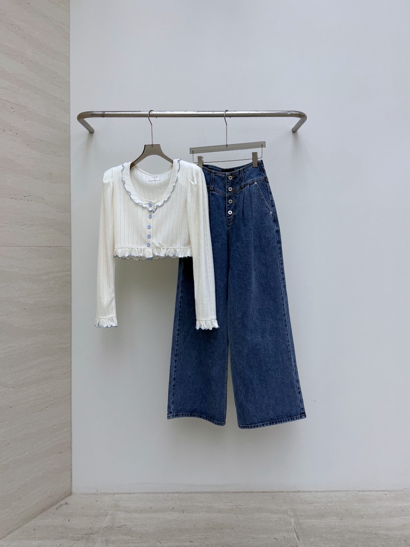 AB韓國直郵女士新品休閑時尚真品人氣26春夏熱賣職業牛仔褲AB牛仔褲