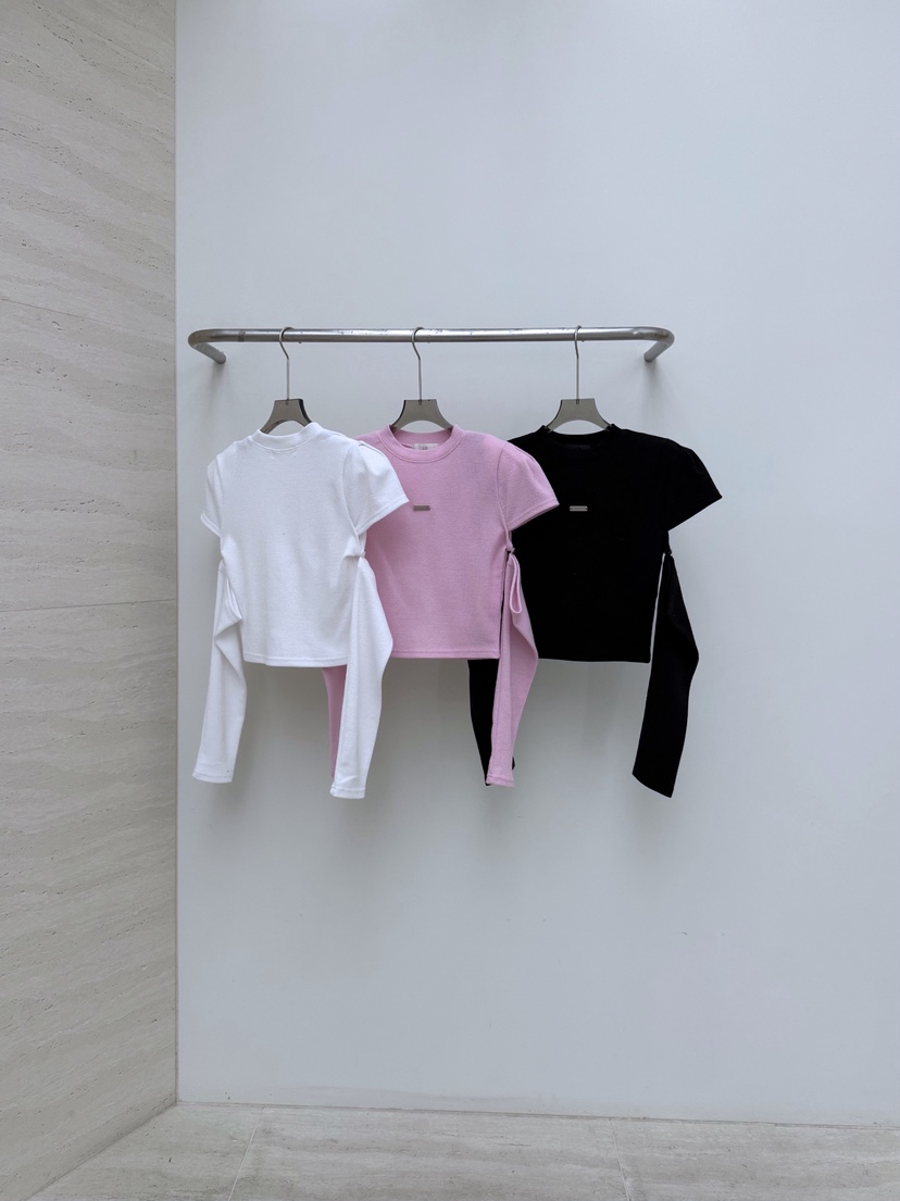 AB東大門直郵女裝新款時尚真品26春夏職業休閑推薦長袖T恤AB長袖T恤