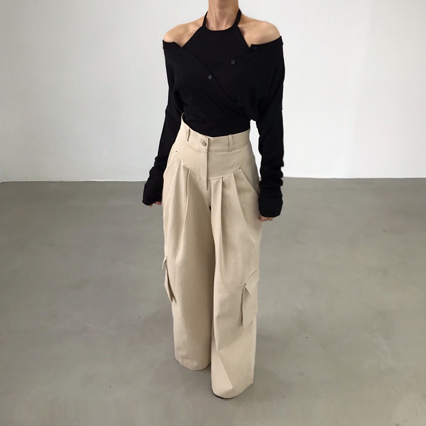 2TWO MOON東大門直郵女士新品時尚人氣職業26春夏長袖T恤2TWO MOON長袖T恤