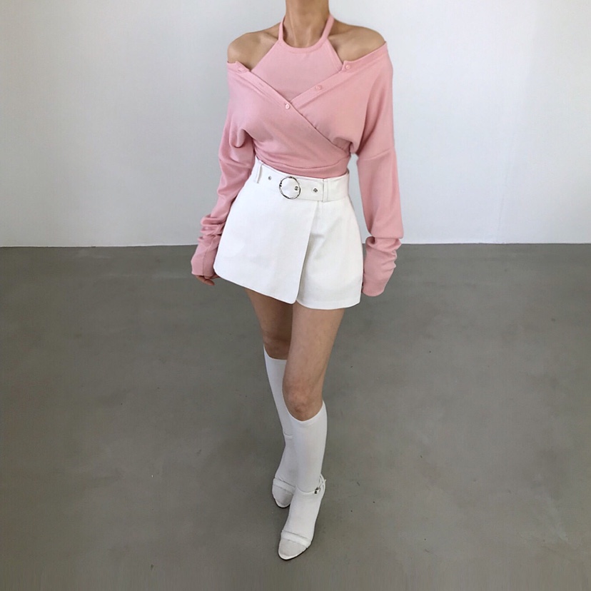 2TWO MOON東大門直郵女士新品時尚人氣職業26春夏長袖T恤2TWO MOON長袖T恤