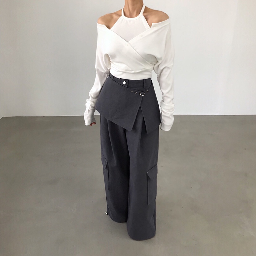 2TWO MOON東大門直郵女士新品時尚人氣職業26春夏長袖T恤2TWO MOON長袖T恤