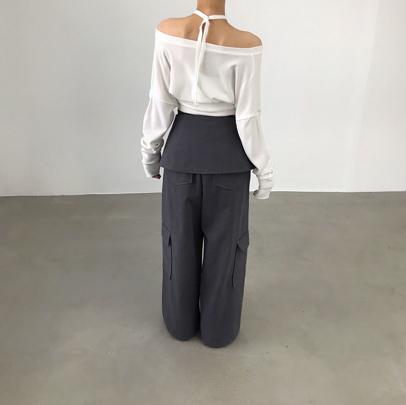 2TWO MOON東大門直郵女士新品時尚人氣職業26春夏長袖T恤2TWO MOON長袖T恤