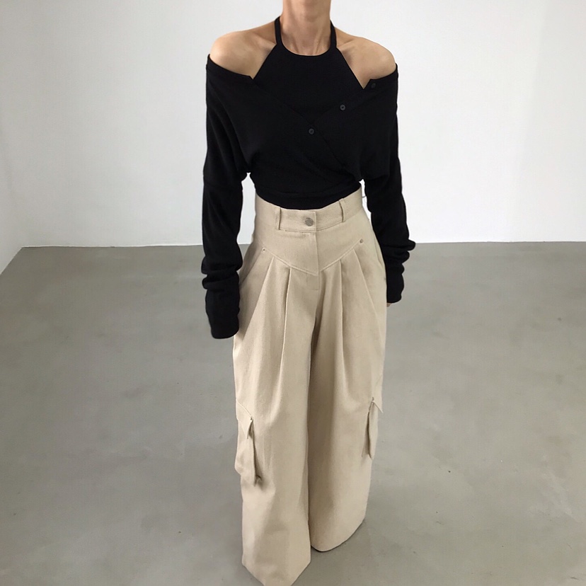 2TWO MOON東大門直郵女士新品時尚人氣職業26春夏長袖T恤2TWO MOON長袖T恤圖色1