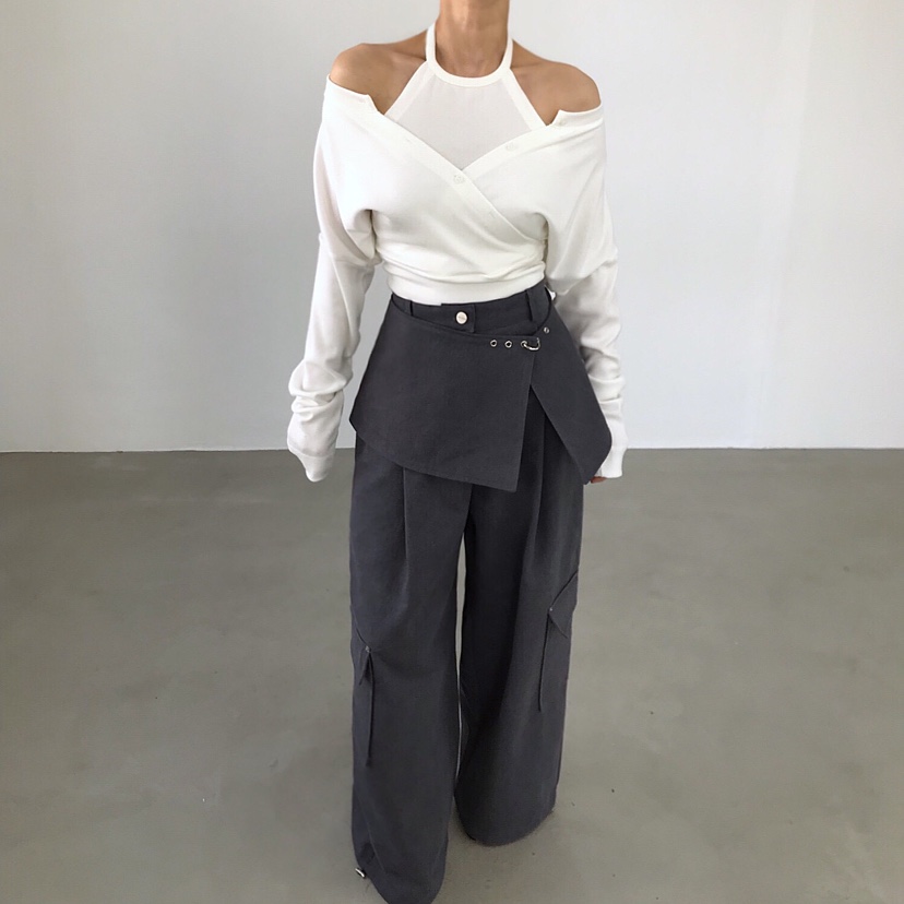 2TWO MOON東大門直郵女士新品時尚人氣職業26春夏長袖T恤2TWO MOON長袖T恤圖色3