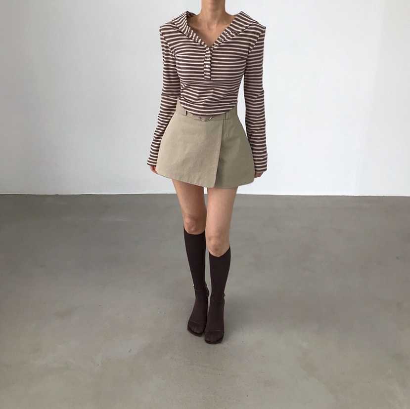 2TWO MOON東大門代購女裝新款時尚26春夏人氣長袖T恤連帽衫2TWO MOON長袖T恤