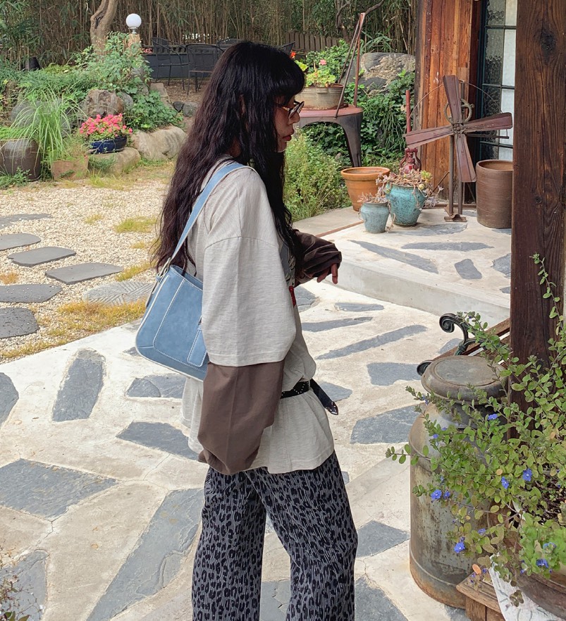 SHOTGUN東大門直郵女裝新款職業人氣26春夏推薦休閑褲復古SHOTGUN休閑褲