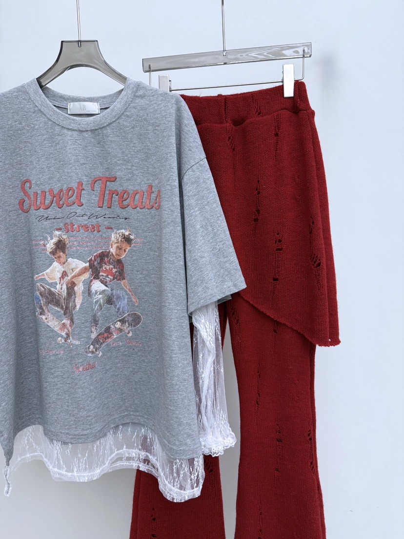 AB韓國直郵女士新品熱賣時尚推薦26春夏休閑真品職業裙褲AB裙褲