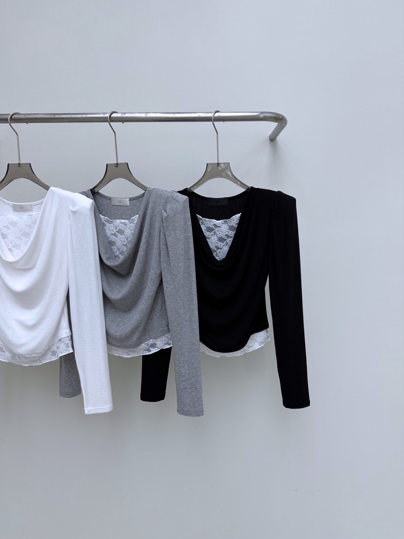 AB東大門實拍女士新款時尚熱賣真品26春夏人氣休閑長袖T恤AB長袖T恤