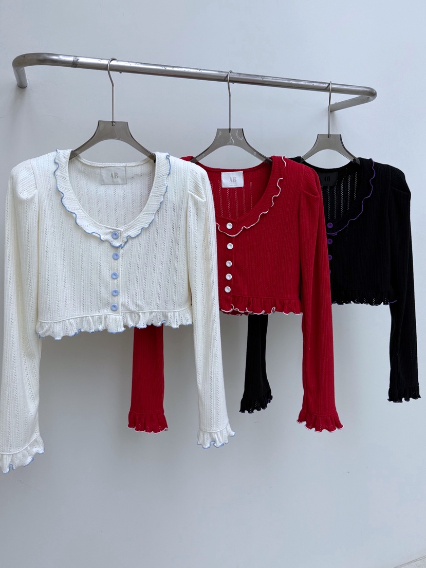 AB韓國直郵女裝新款熱賣職業真品休閑26春夏推薦時尚長袖T恤AB長袖T恤