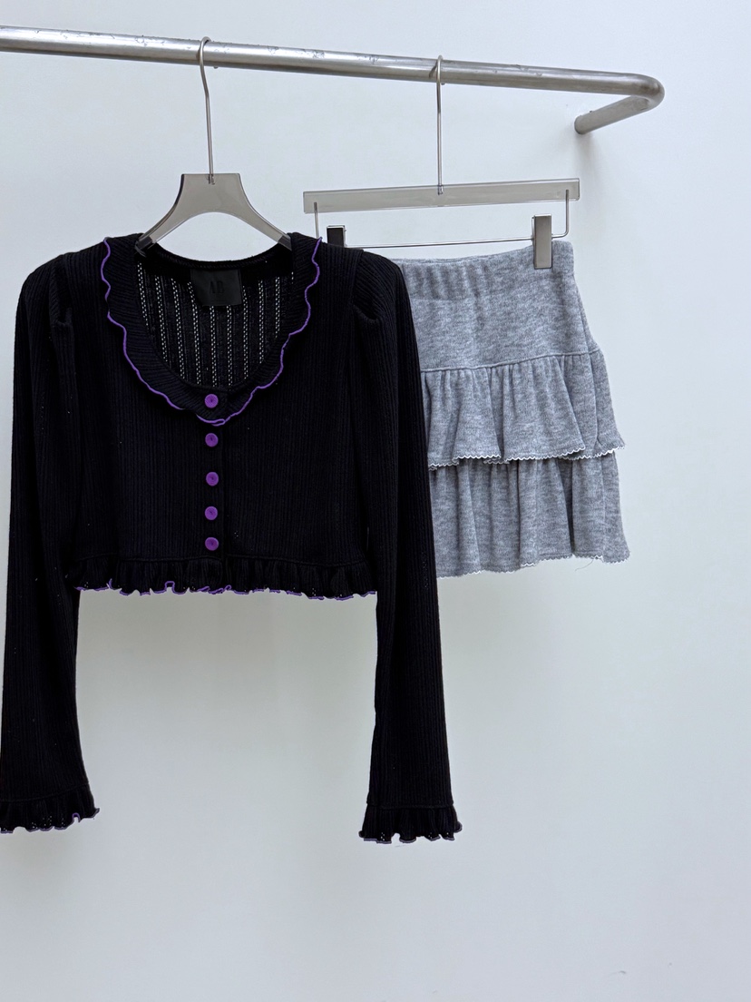 AB韓國直郵女裝新款熱賣職業真品休閑26春夏推薦時尚長袖T恤AB長袖T恤