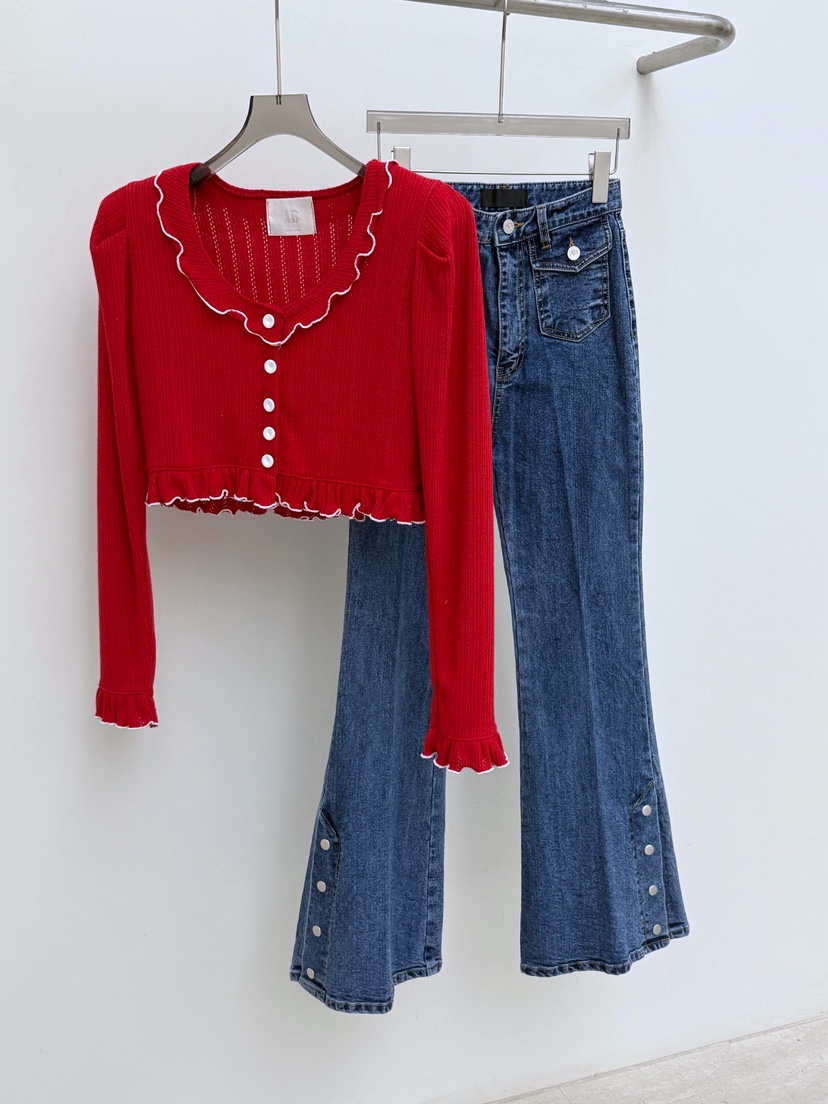 AB韓國直郵女裝新款熱賣職業真品休閑26春夏推薦時尚長袖T恤AB長袖T恤