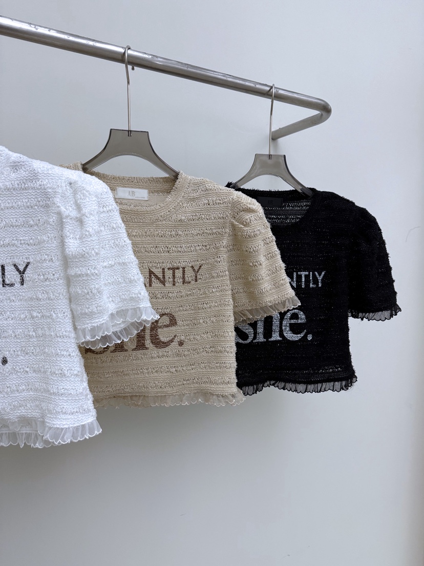 AB東大門實拍女裝新品時尚休閑職業推薦熱賣人氣26春夏T恤ABT恤