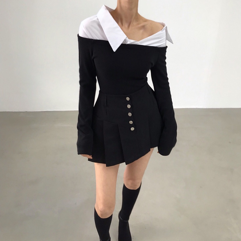 2TWO MOON韓國代購女士新款時尚26春夏熱賣職業襯衫蕾絲衫2TWO MOON襯衫/蕾絲衫