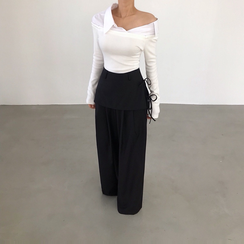 2TWO MOON韓國代購女士新款時尚26春夏熱賣職業襯衫蕾絲衫2TWO MOON襯衫/蕾絲衫