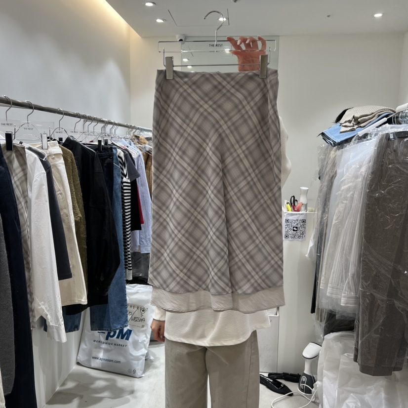 THE REST東大門實拍女士新款推薦真品時尚職業半身裙中短裙THE REST/UNNOEUD半身裙/中短裙圖色2