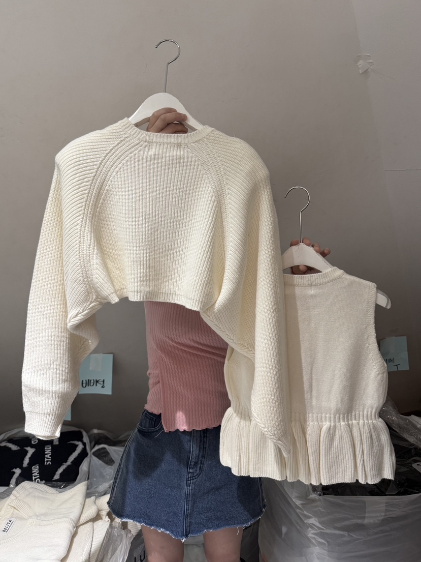 BELITA-L韓國代購女士新品熱賣時尚休閑人氣套裝春款套裝BELITA-L套裝