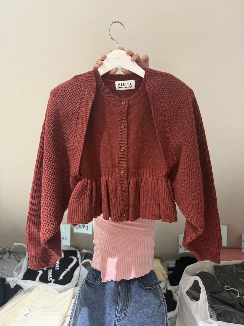 BELITA-L韓國代購女士新品熱賣時尚休閑人氣套裝春款套裝BELITA-L套裝圖色2