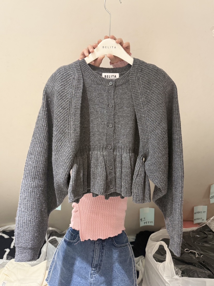 BELITA-L韓國代購女士新品熱賣時尚休閑人氣套裝春款套裝BELITA-L套裝圖色3