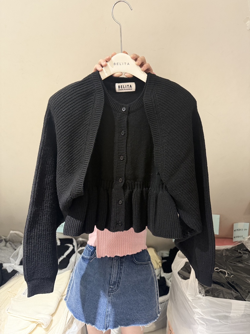 BELITA-L韓國代購女士新品熱賣時尚休閑人氣套裝春款套裝BELITA-L套裝圖色4