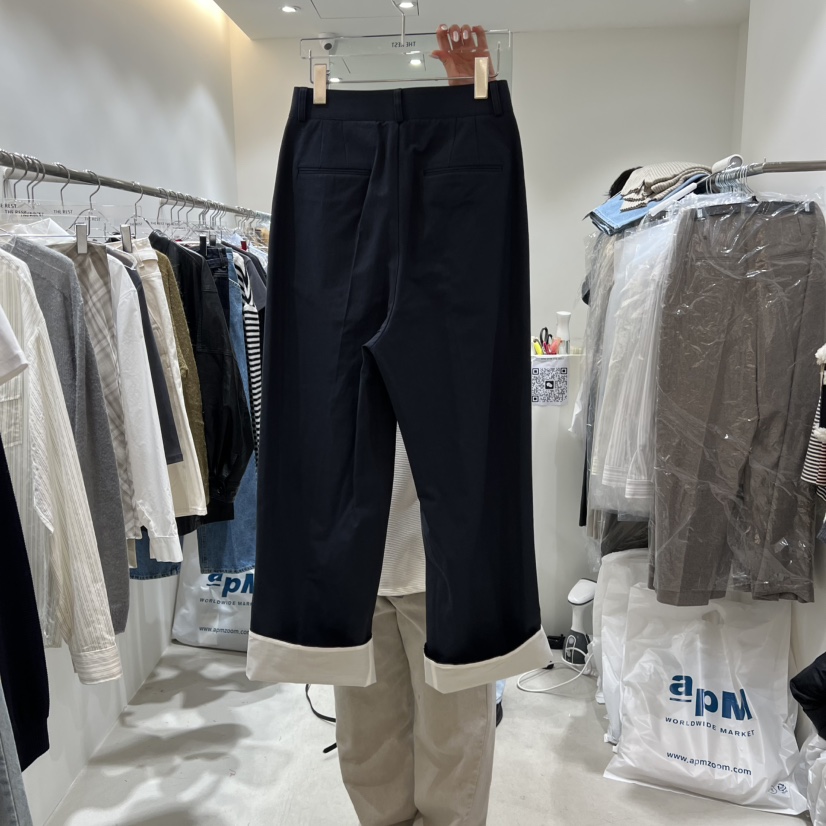 THE REST韓國代購女裝新款推薦熱賣真品人氣休閑休閑褲棉質THE REST/UNNOEUD休閑褲