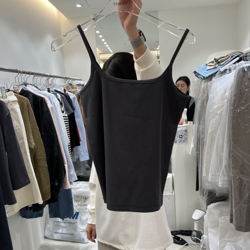THE REST東大門代購女士新品熱賣時尚推薦吊帶背心不含內搭THE REST/UNNOEUD吊帶/背心