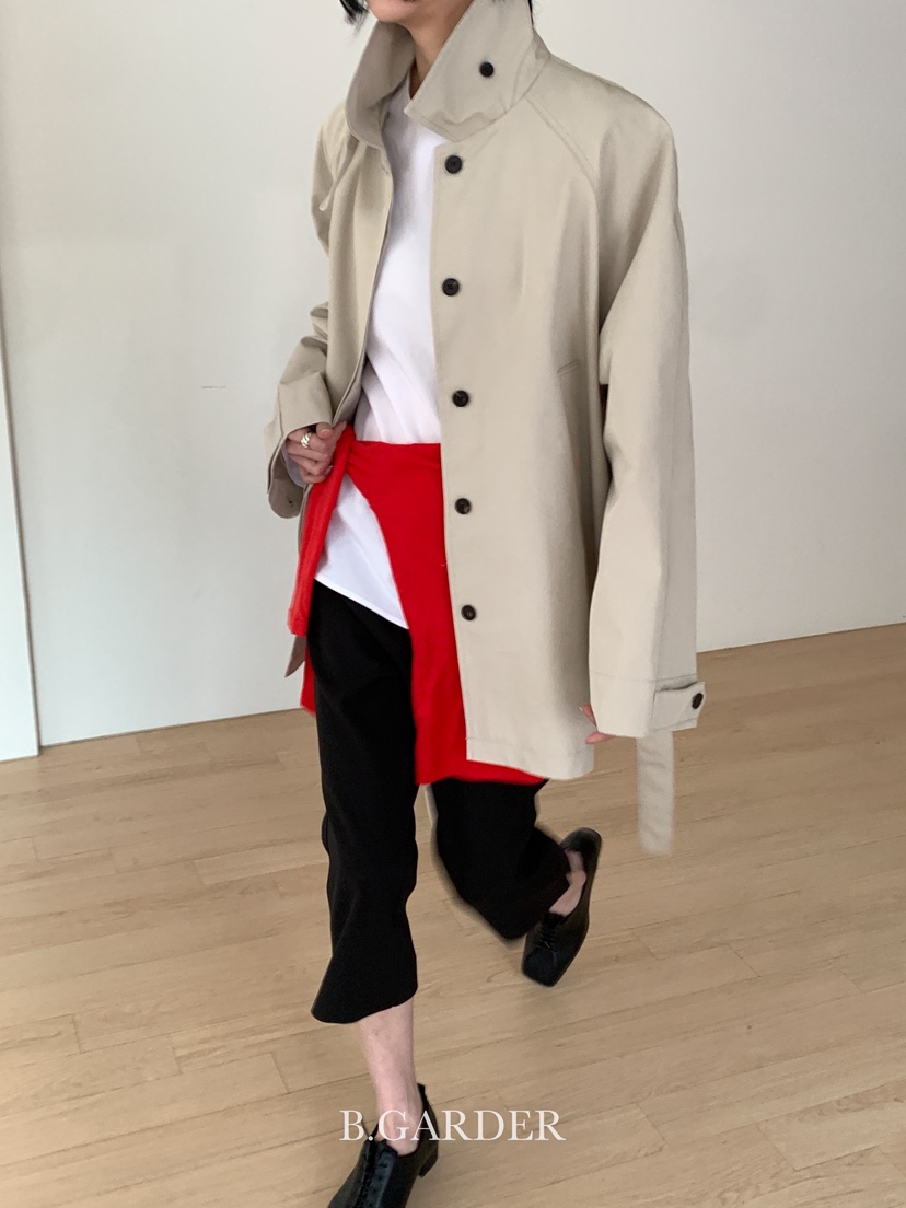 B_GARDER東大門實拍女裝新款推薦休閑熱賣時尚人氣夾克春款B.GARDER夾克