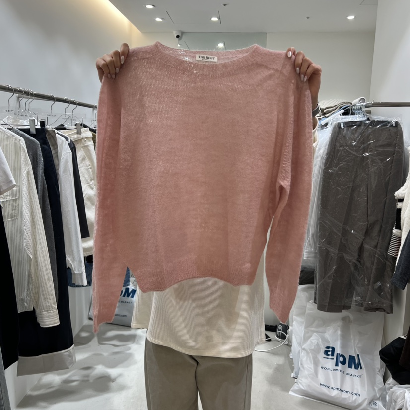 THE REST東大門實拍女裝新款真品時尚推薦休閑26春夏針織衫THE REST/UNNOEUD針織衫