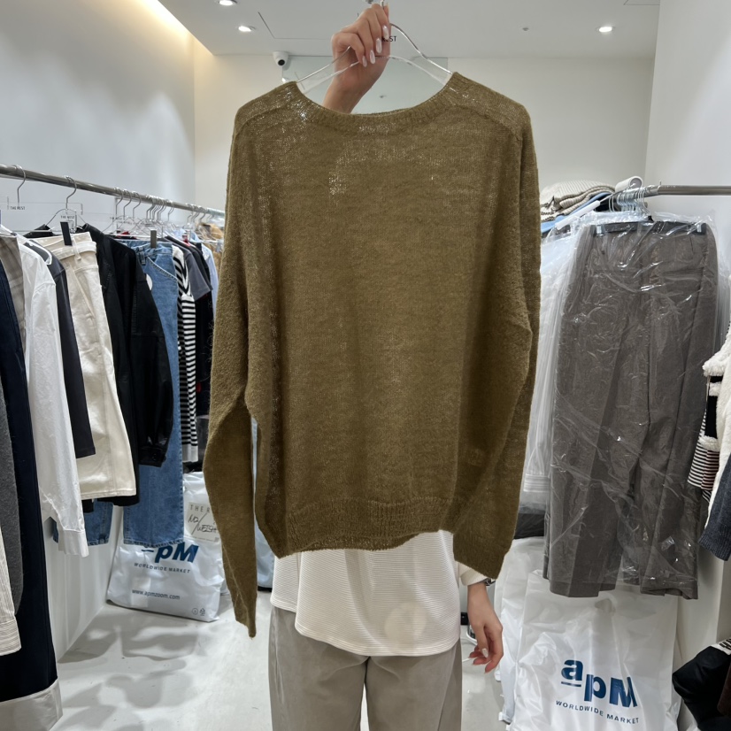 THE REST東大門實拍女裝新款真品時尚推薦休閑26春夏針織衫THE REST/UNNOEUD針織衫圖色3