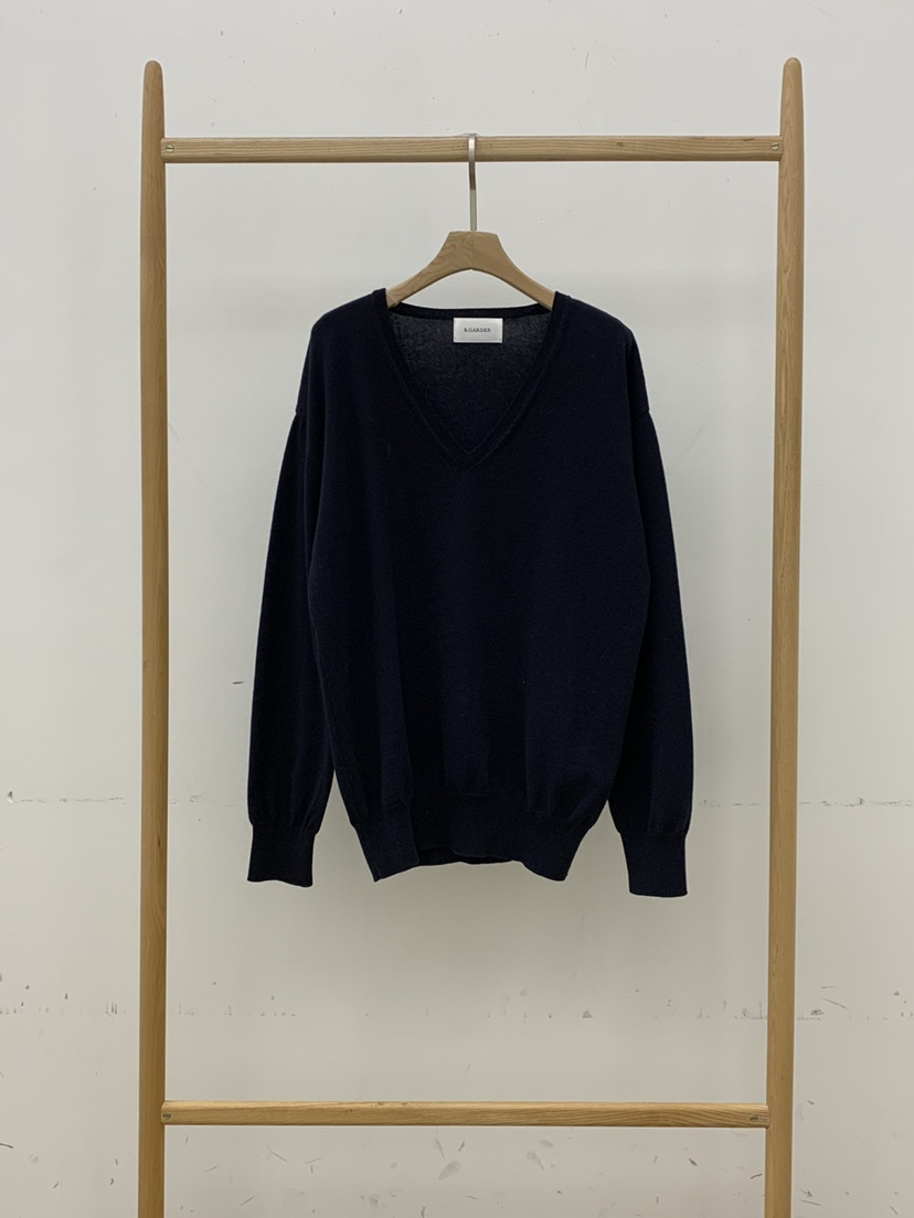 B_GARDER東大門代購女士新款26春夏職業人氣時尚針織衫春款B.GARDER針織衫圖色2藏青