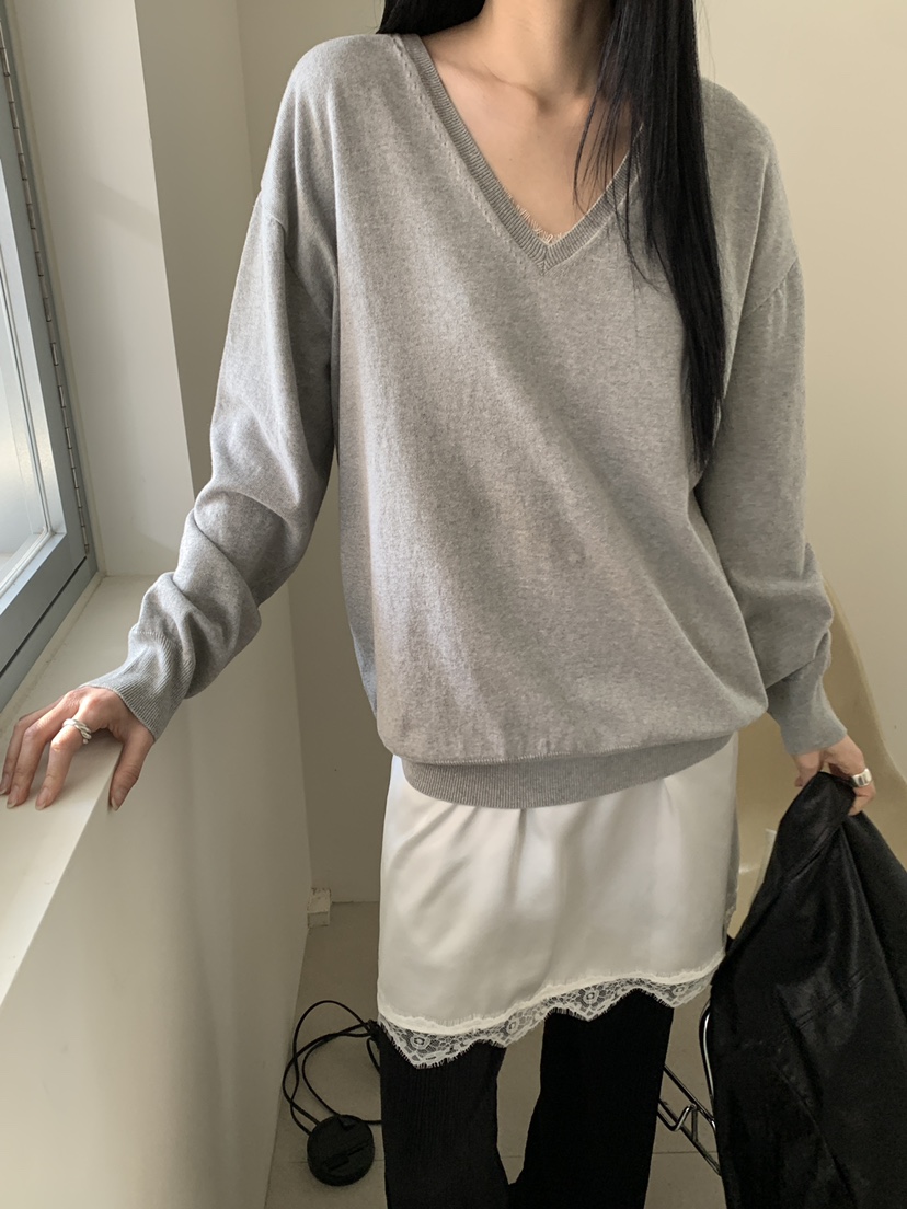 B_GARDER東大門代購女士新款26春夏職業人氣時尚針織衫春款B.GARDER針織衫圖色3