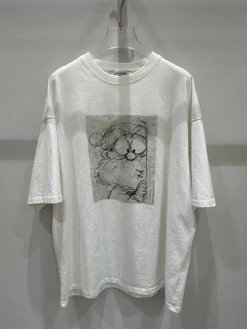 LOOKK/MIMME韓國代購女士新品休閑職業推薦26春夏T恤春款LOOKK/MIMMET恤圖色1