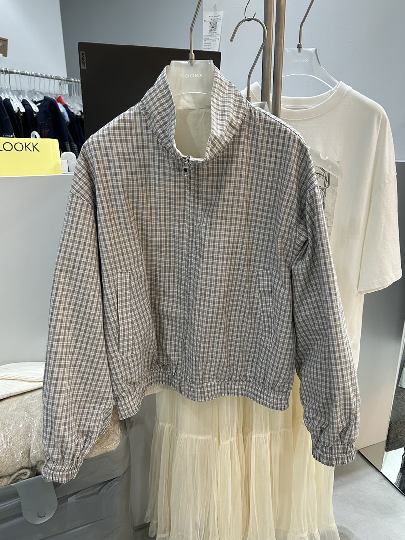 LOOKK/MIMME東大門實拍女裝新品26春夏推薦夾克里外穿春款LOOKK/MIMME夾克圖色1