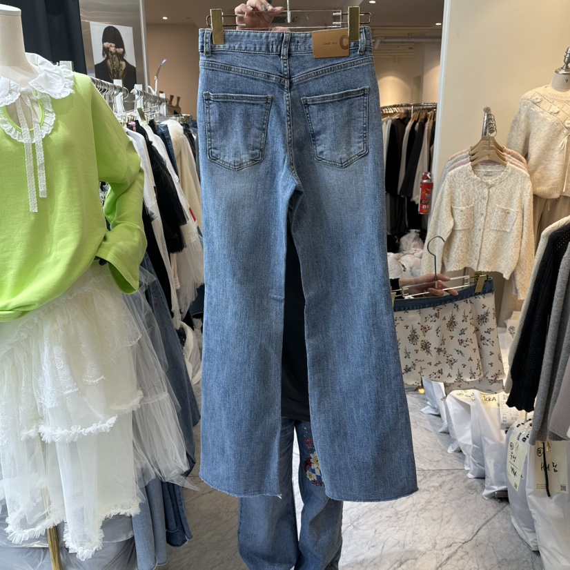 CHEAP-CHIC東大門代購女士新品時尚職業熱賣休閑牛仔褲春款CHEAP-CHIC/CHARLES THE SECOND牛仔褲